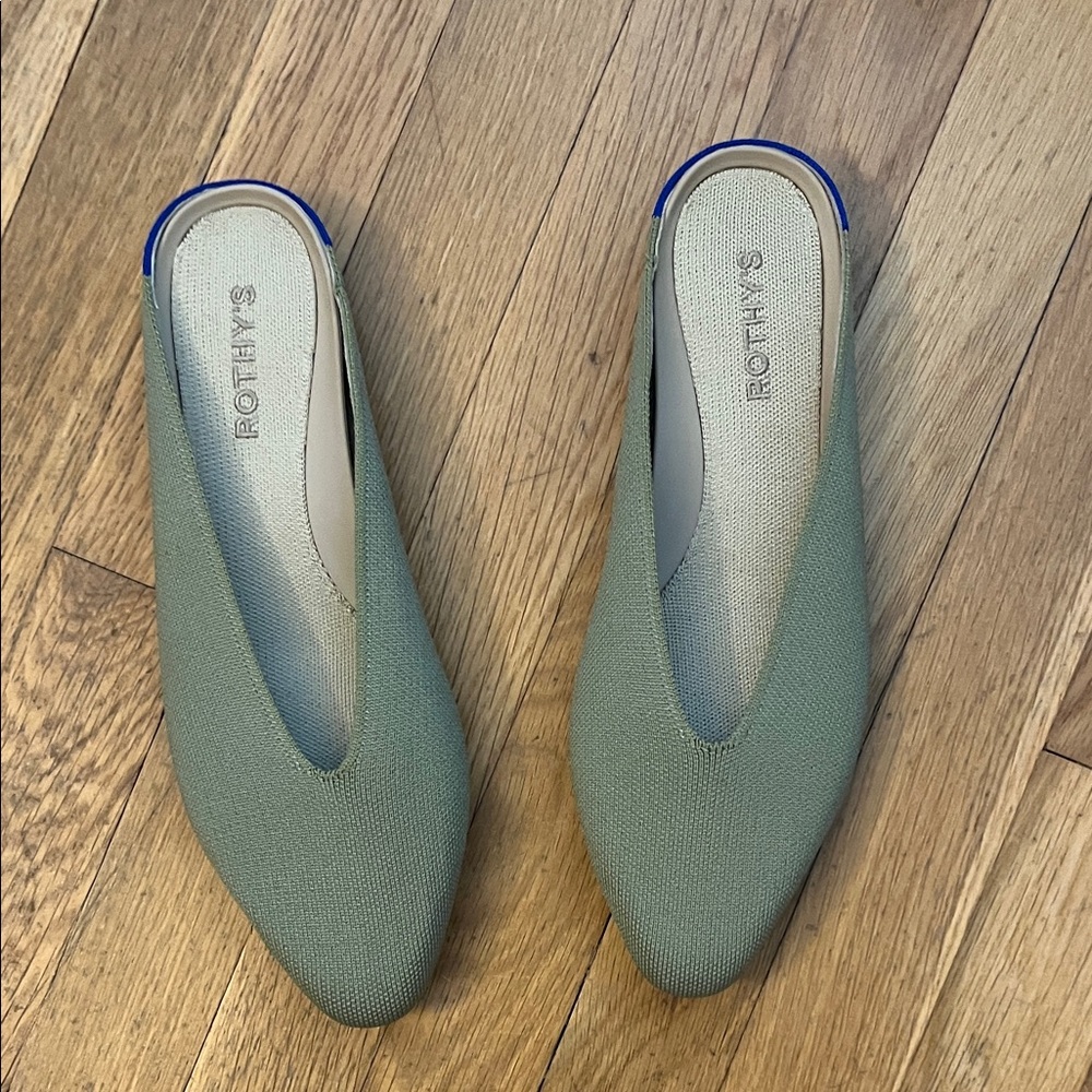 Rothy's Almond Demi Mules